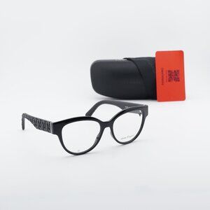 Salvatore Ferragamo SF2957E 001 Cat Eye Eyeglasses 54mm – Black